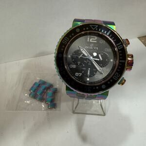 Invicta Mens Pro Diver Model 25078 Stainless Steel Quartz Watch